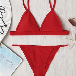 Triangle Top w/ Tanga Panty Bikini Set